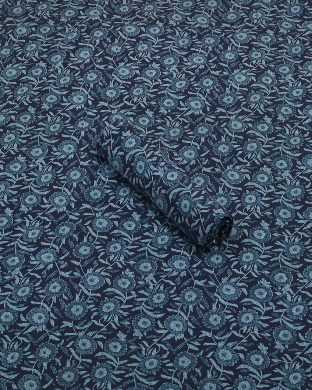 Blue Gulbahar Linen 2 Piece