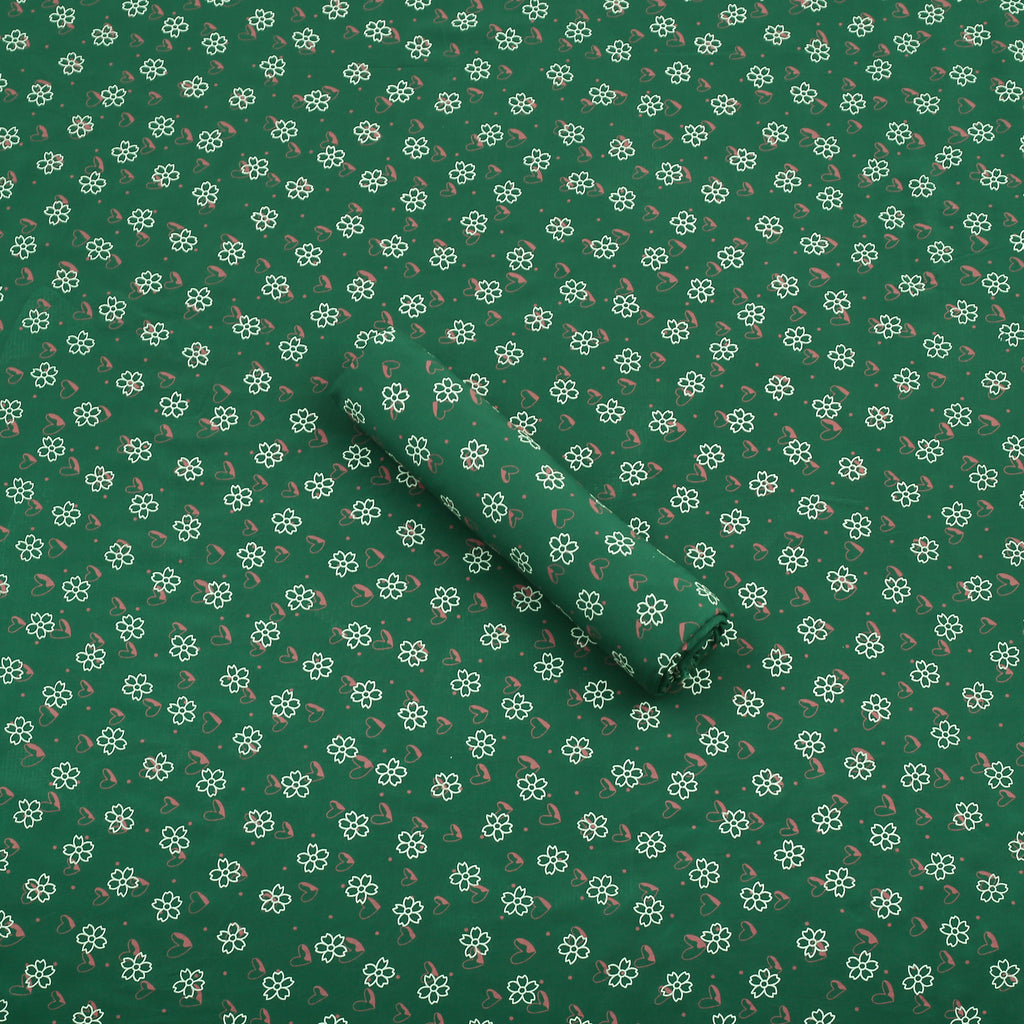 Evergreen Bloom Linen