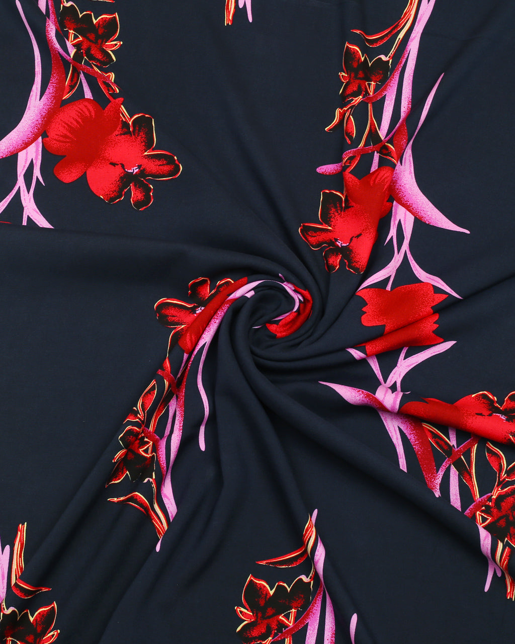 Flame Orchid Linen 2 Piece
