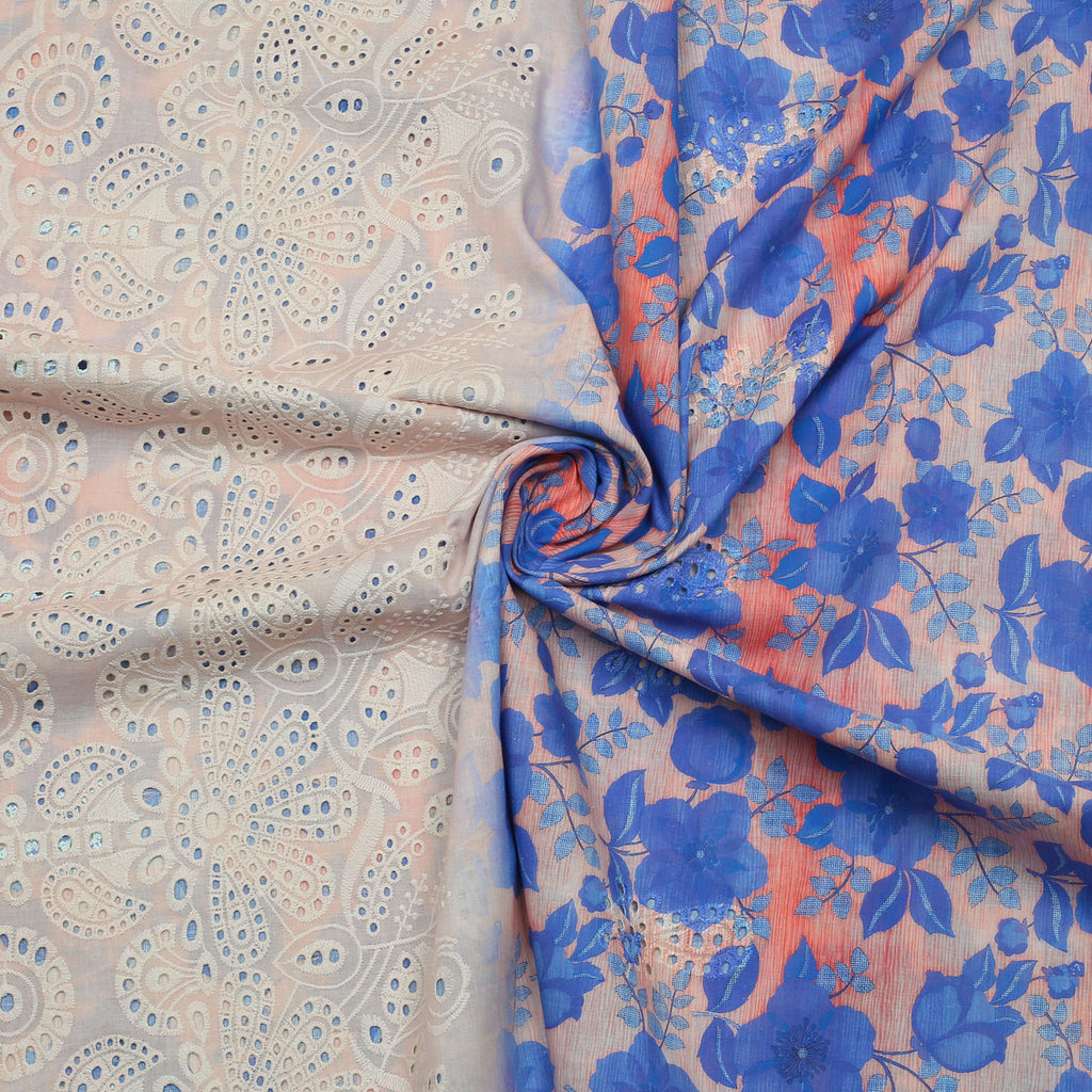 Peach Bloom Lawn 3pc