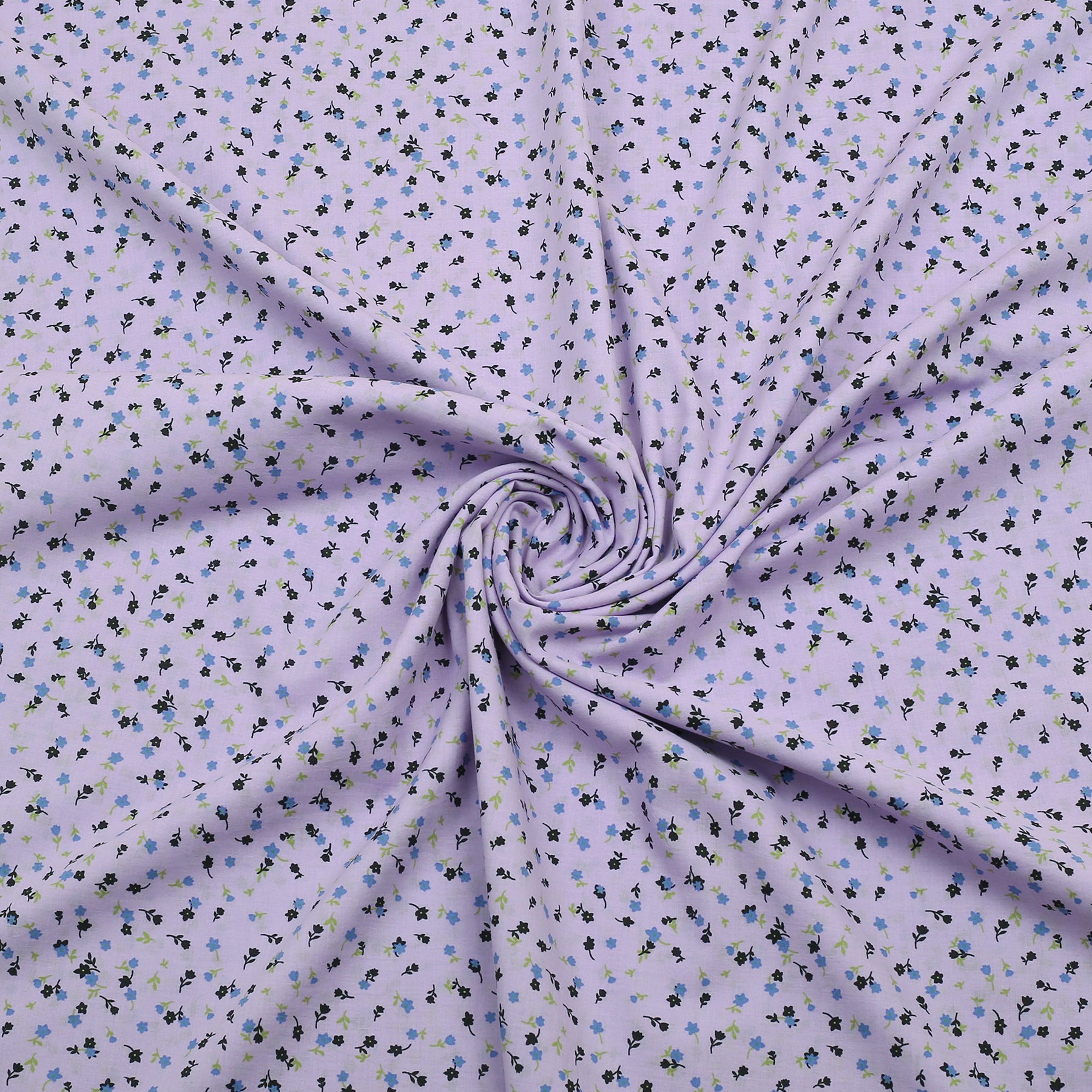 Purple Petals Lawn Shirt