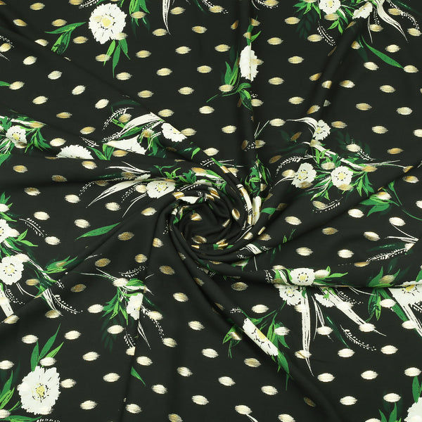 Midnight Petals Linen Shirt