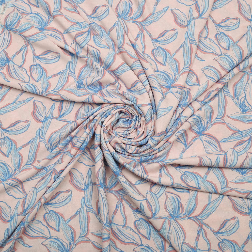 Petal Sketch Linen 2pc