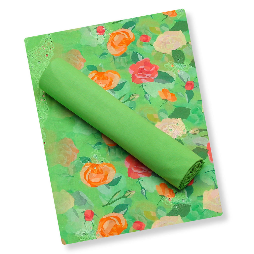 Lime Rosé Lawn 3pc
