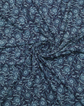 Blue Gulbahar Linen Shirt