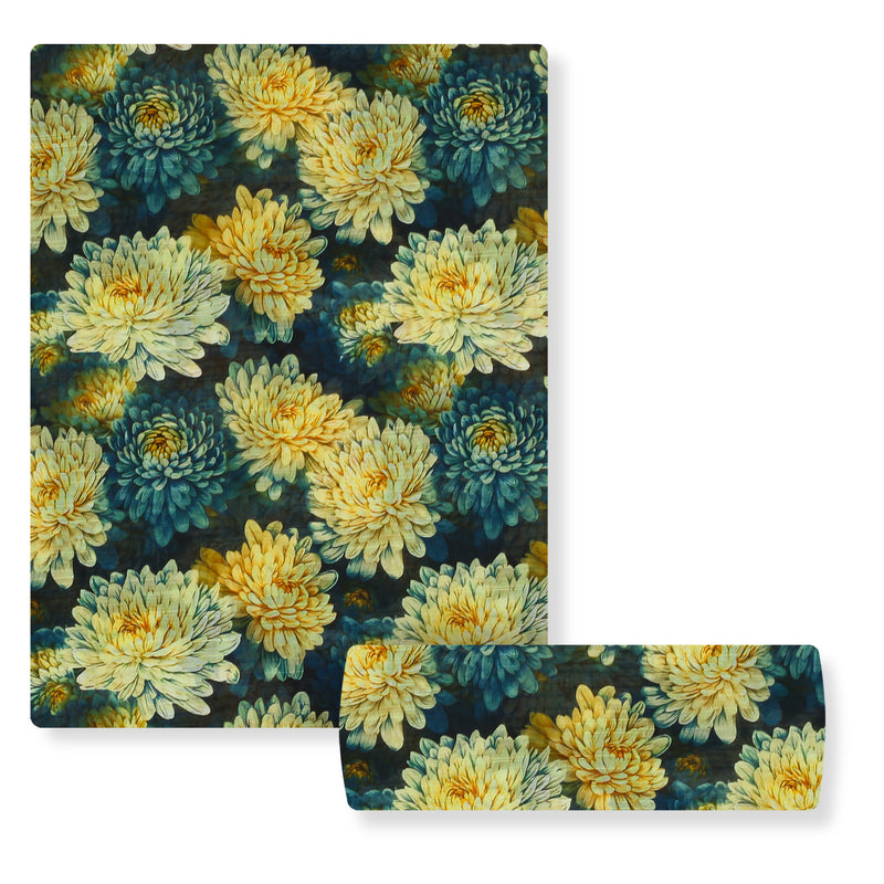 3D Floral Lawn 2pc