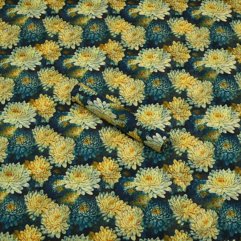3D Floral Lawn 2pc