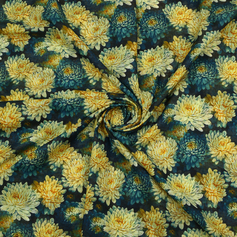 3D Floral Lawn 2pc