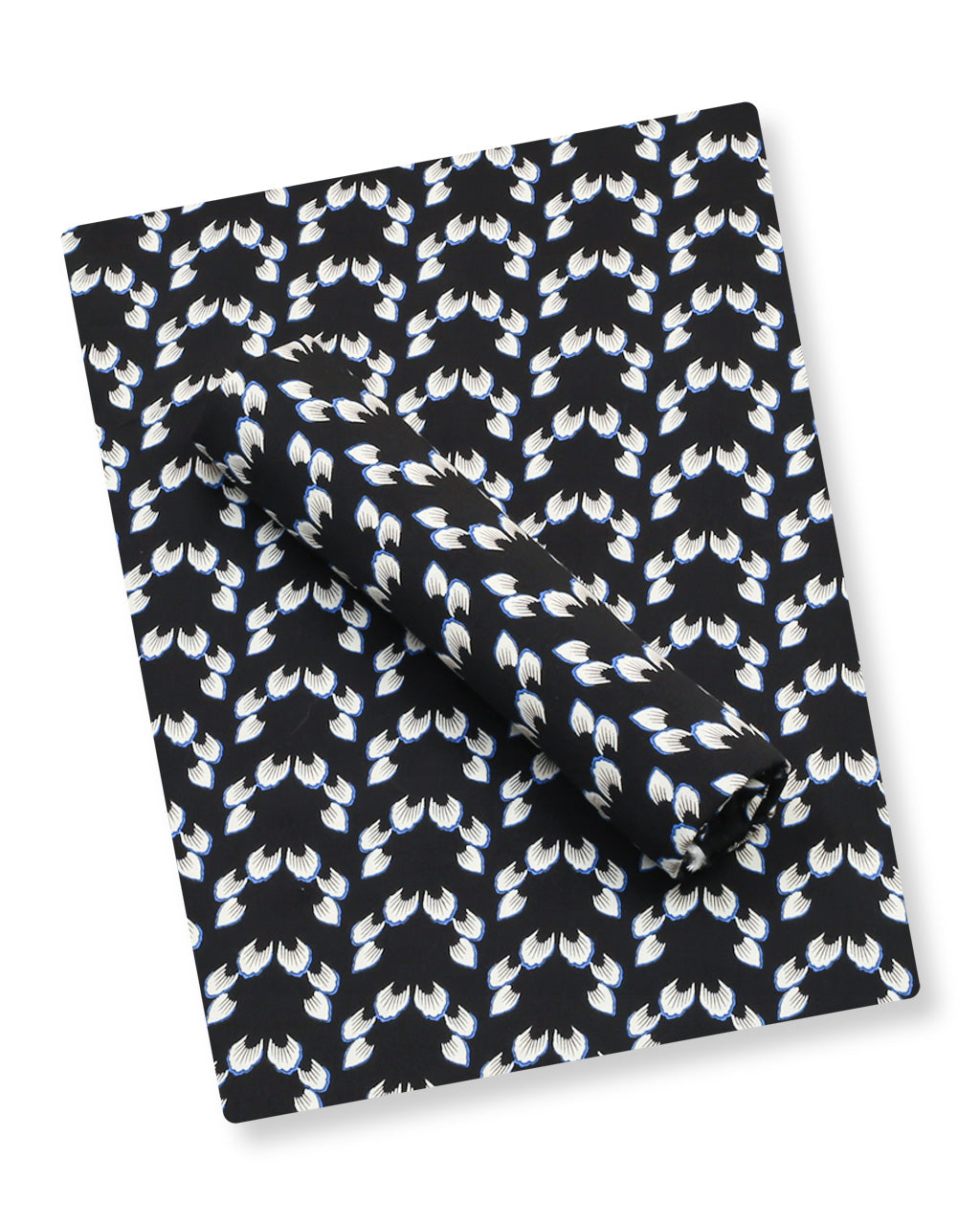 Black Chevron Linen 2 Piece