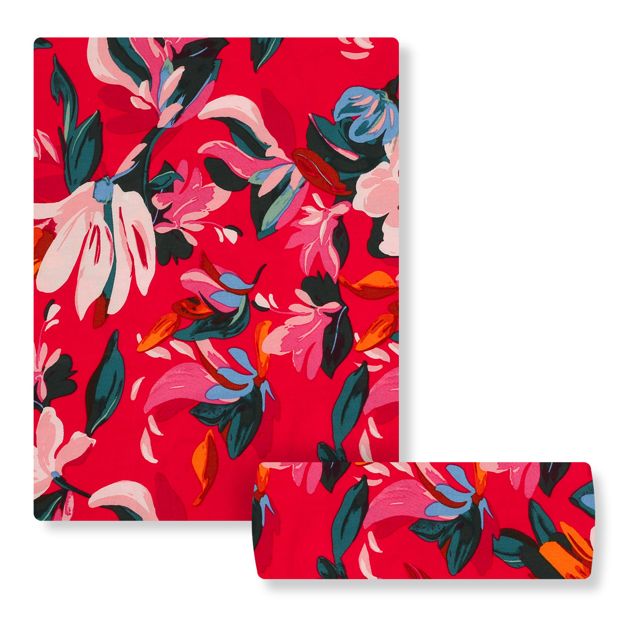 Flame Fleur Linen 2pc