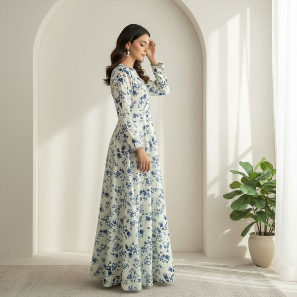 Sky Bloom Linen 2pc