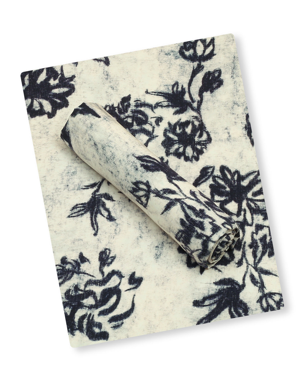 Denim Floral Linen 2 Piece
