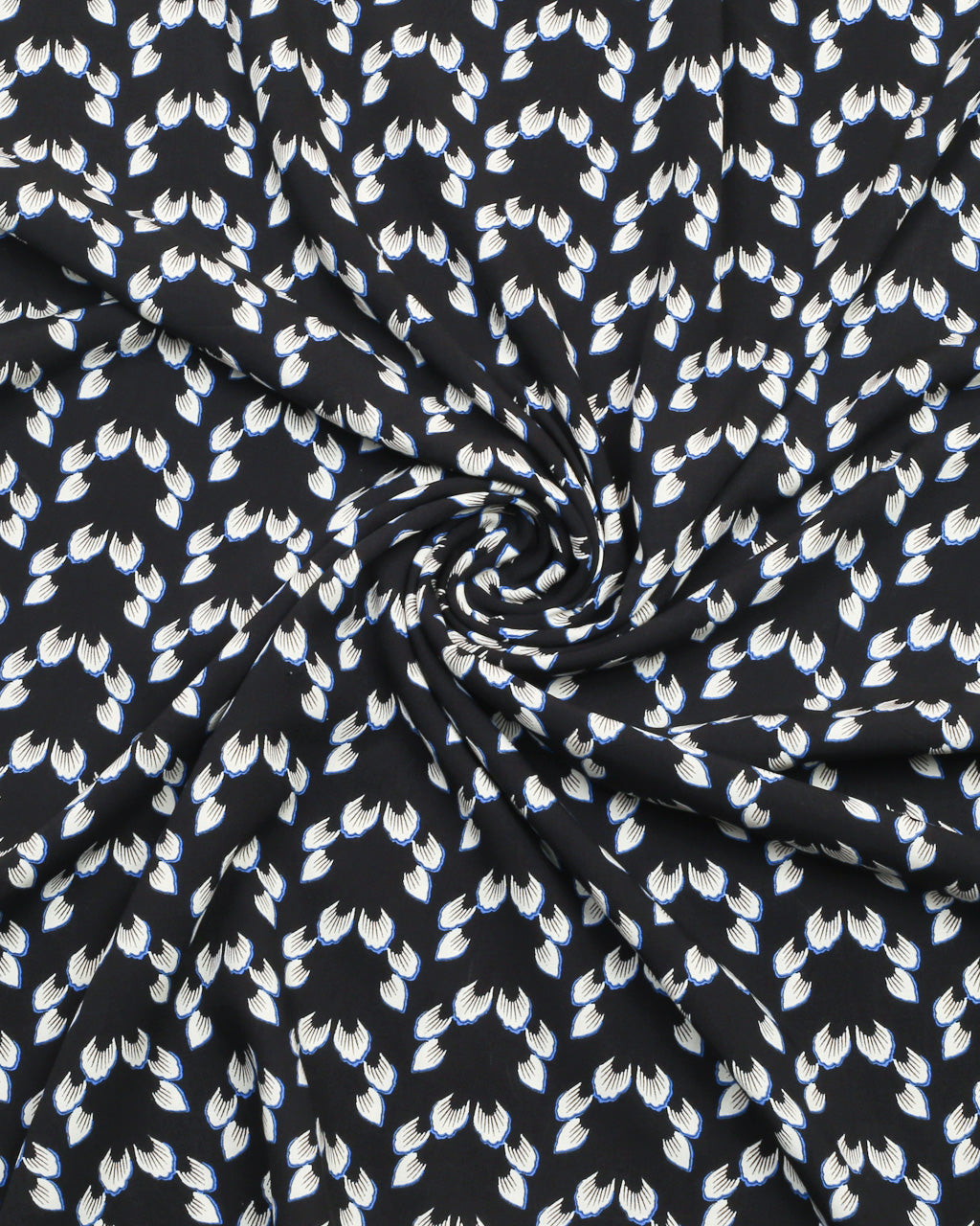 Black Chevron Linen 2 Piece
