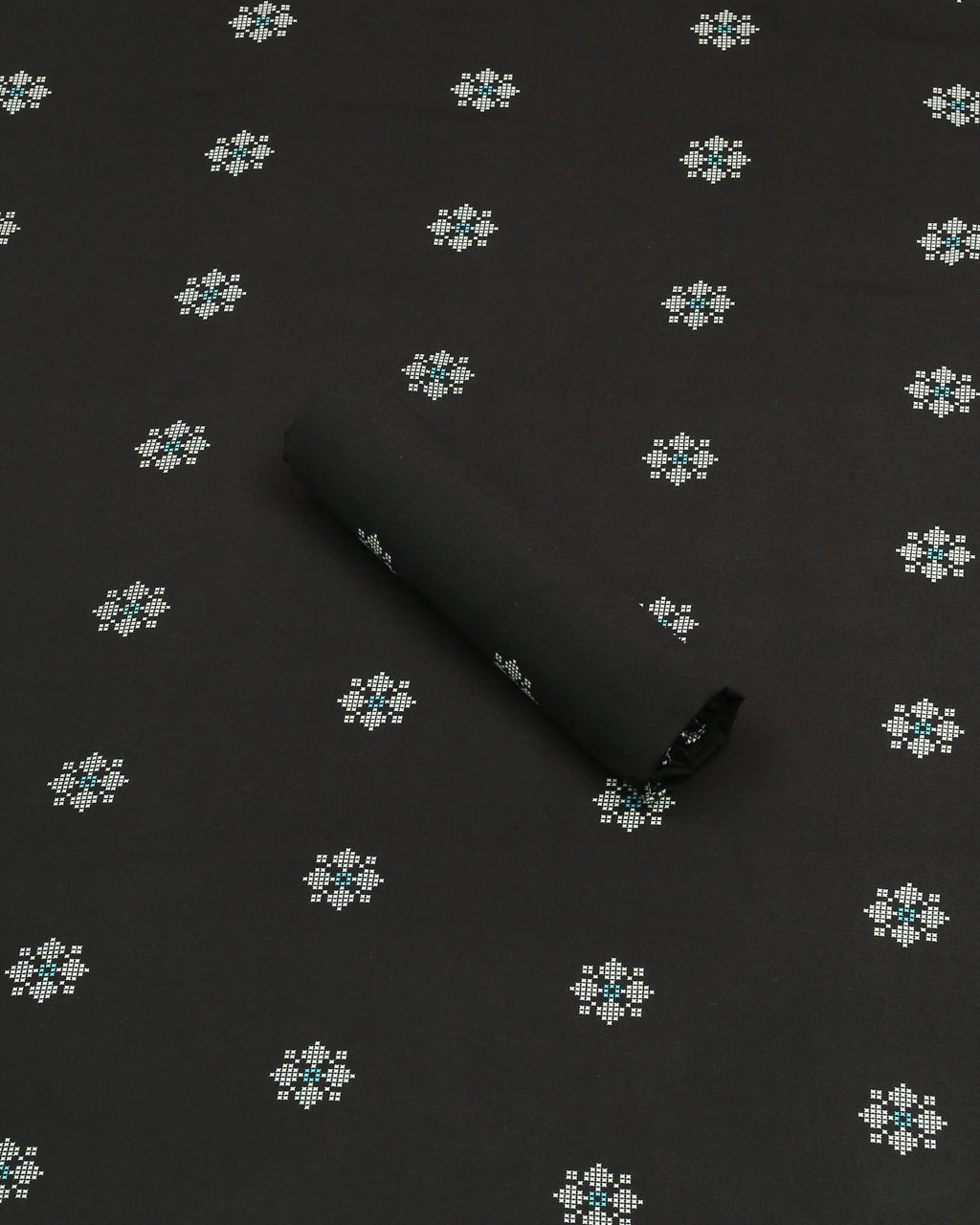 Ethnic Dot Linen 2 Piece