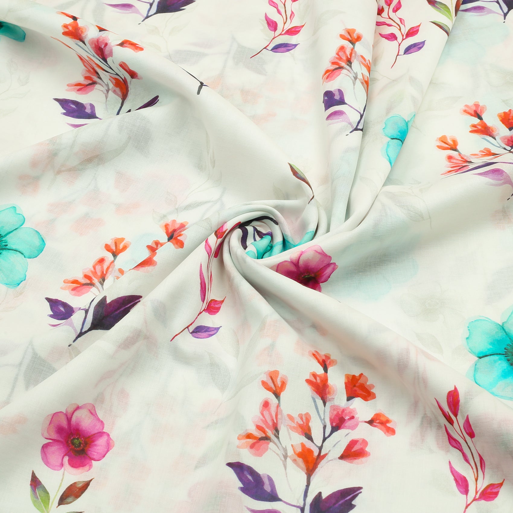 Pastel Bloom Lawn Shirt