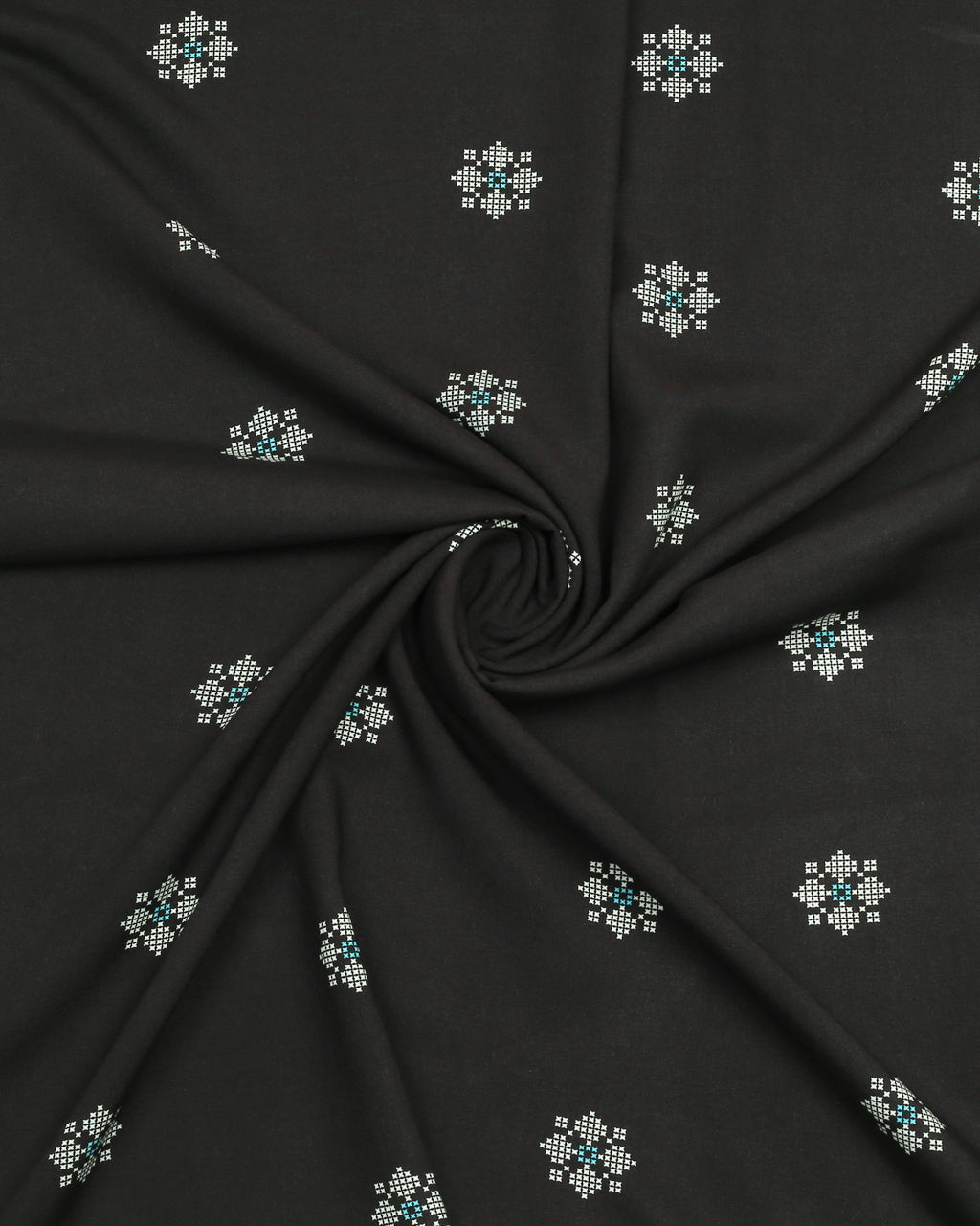 Ethnic Dot Linen 2 Piece