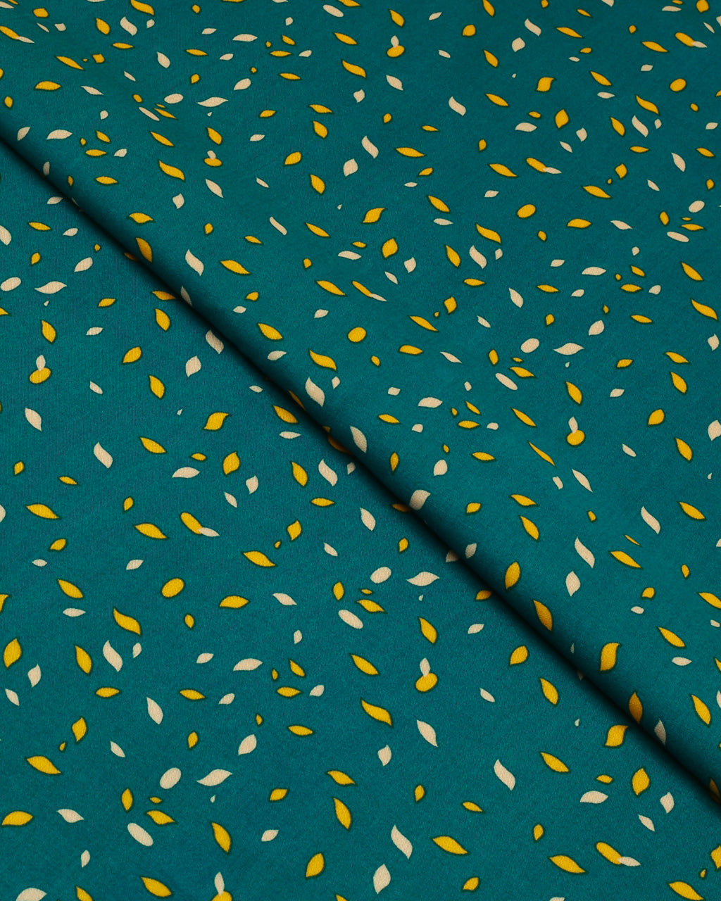 Teal Scattered Linen 2 Piece