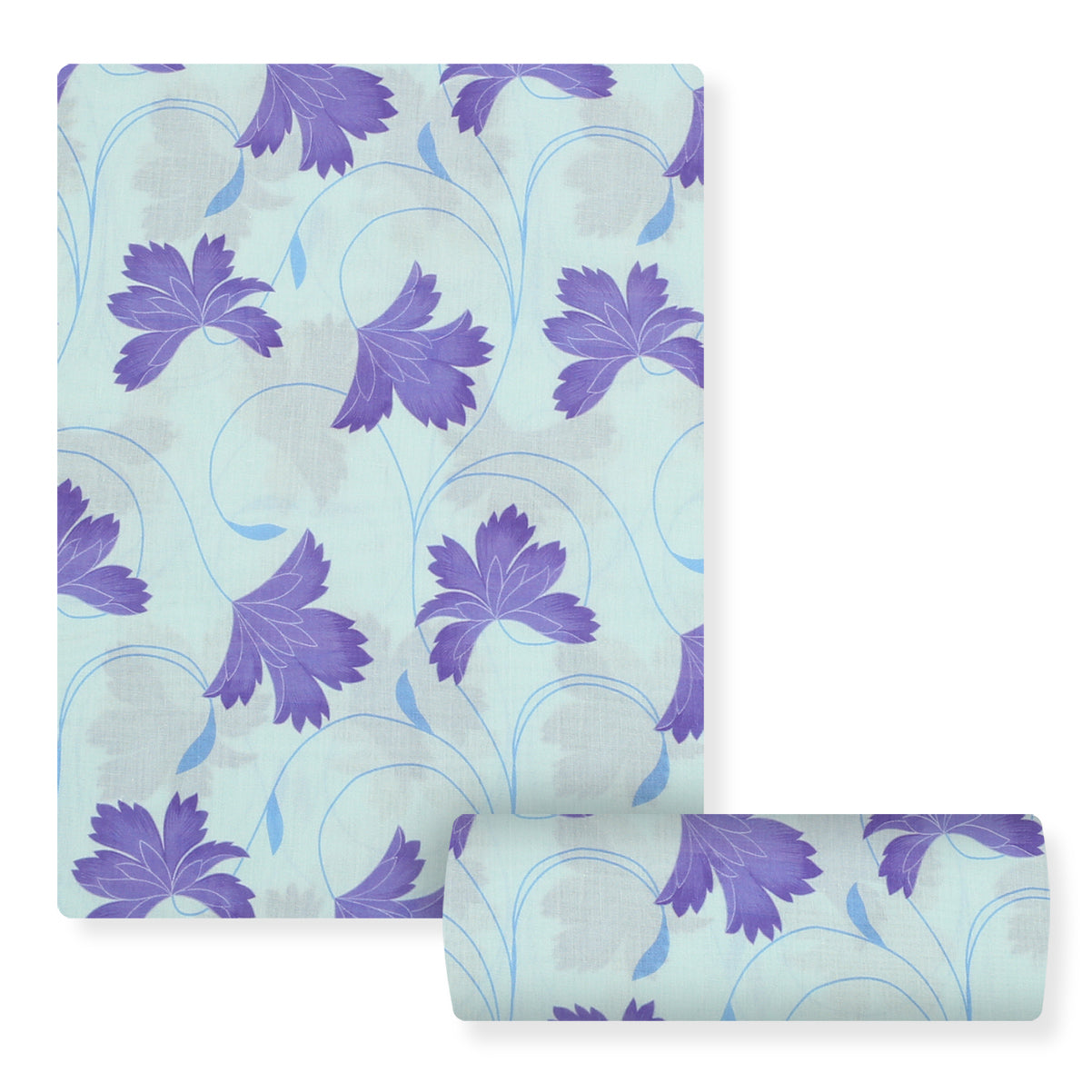 Aqua Violet Lawn 2pc