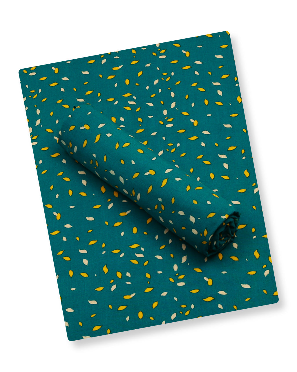 Teal Scattered Linen 2 Piece