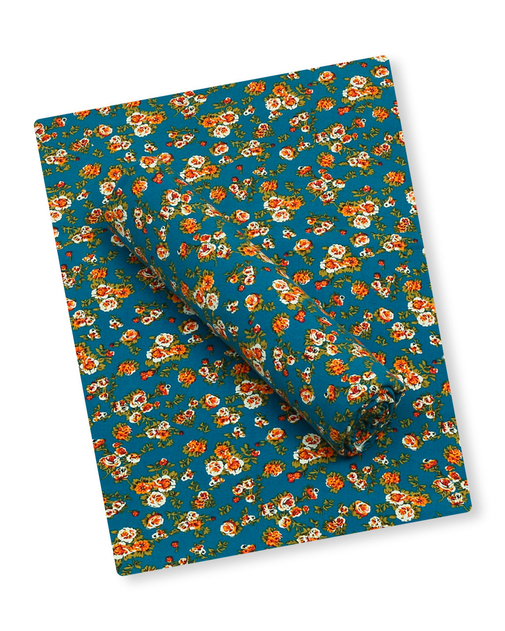Calico Teal Linen 2 Piece