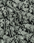 Raven Posy Silk 2 Piece