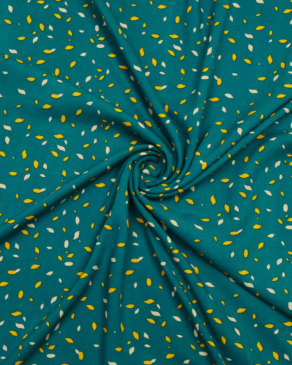 Teal Scattered Linen 2 Piece