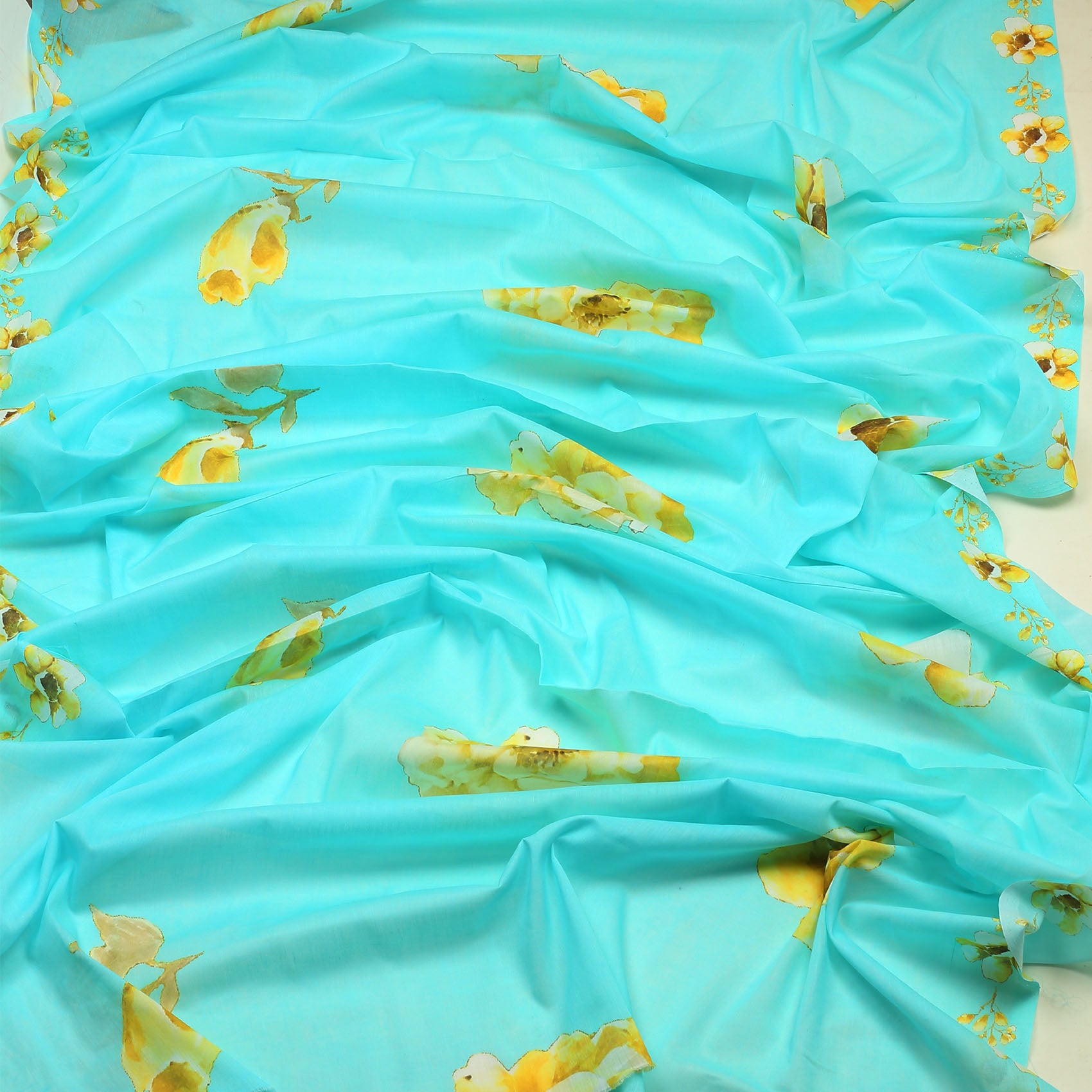 Turquoise Elegance Lawn 3pc
