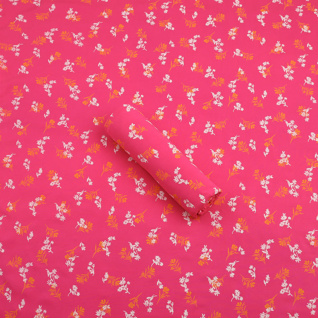 Fuchsia Bloom Linen 2pc