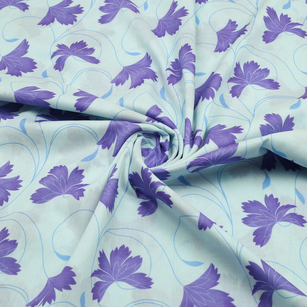 Aqua Violet Lawn 2pc