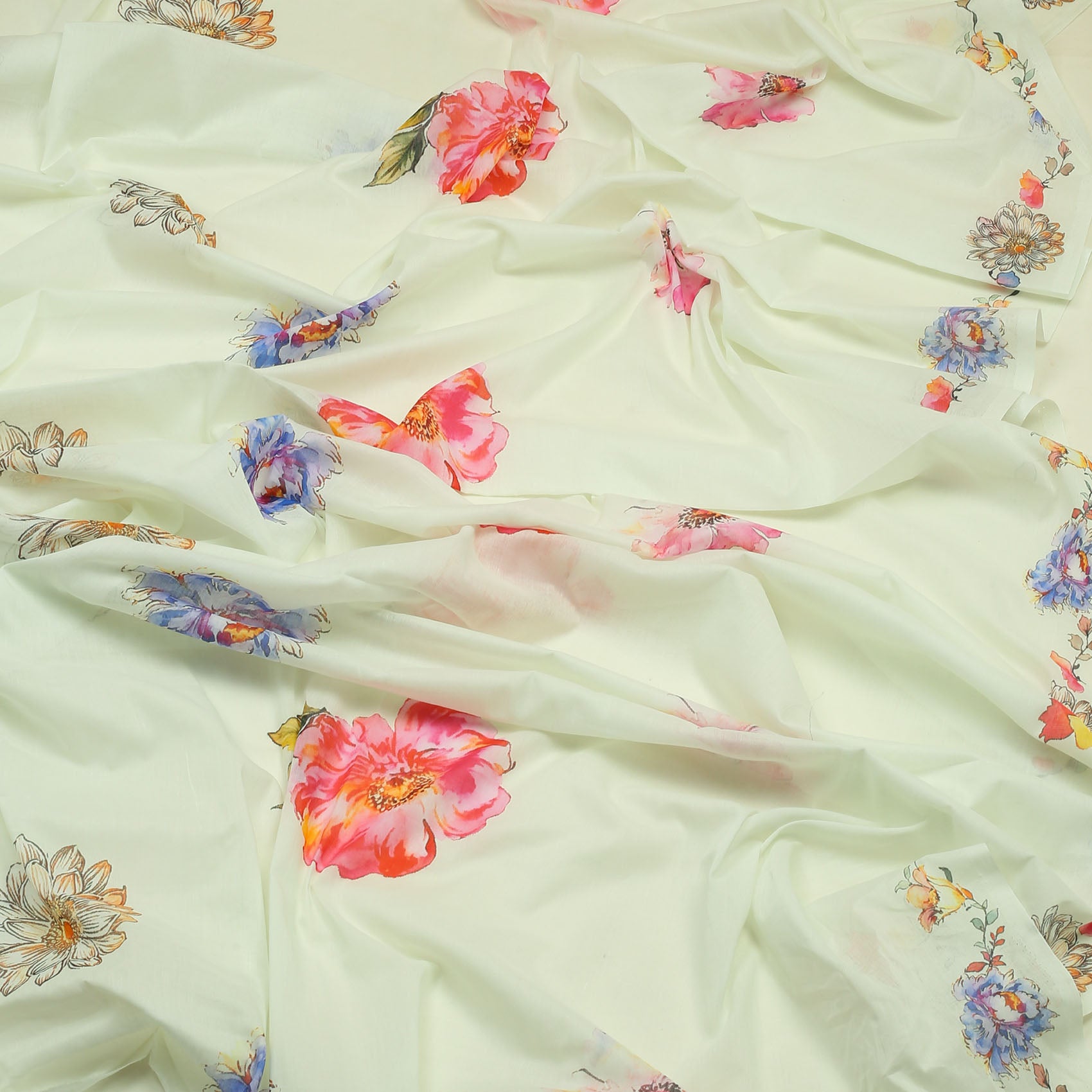 Mint Confetti Lawn 3pc
