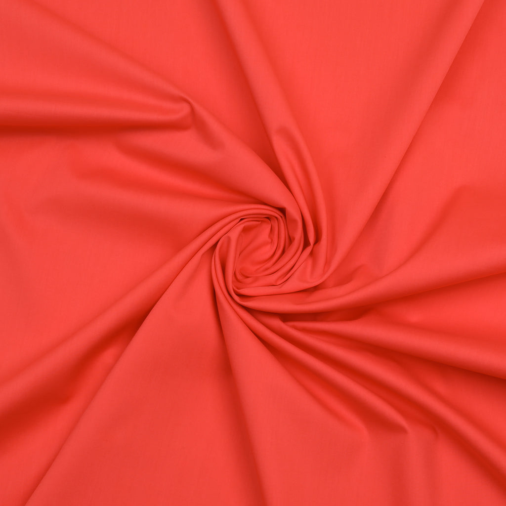 Vibrant Red Cotton 2pc