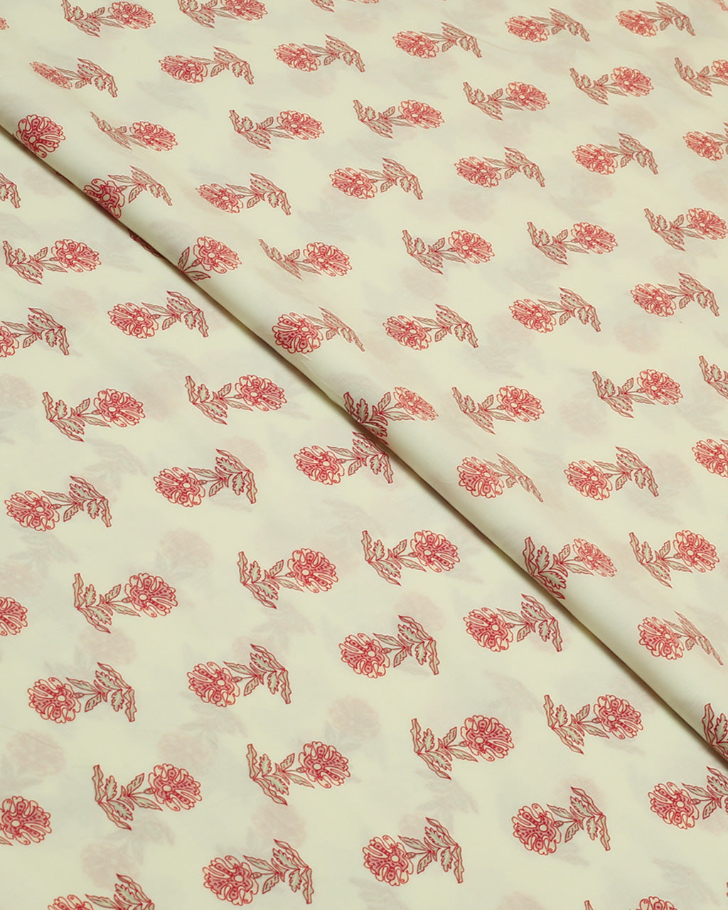Floral Stamp Linen 2 Piece