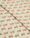 Floral Stamp Linen 2 Piece