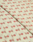 Floral Stamp Linen 2 Piece