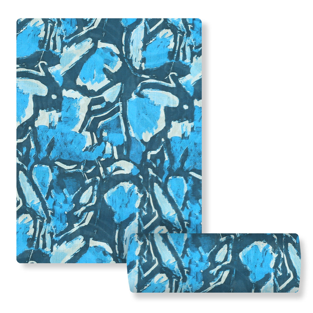 Blue Opulence Lawn 2pc