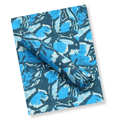 Blue Opulence Lawn 2pc