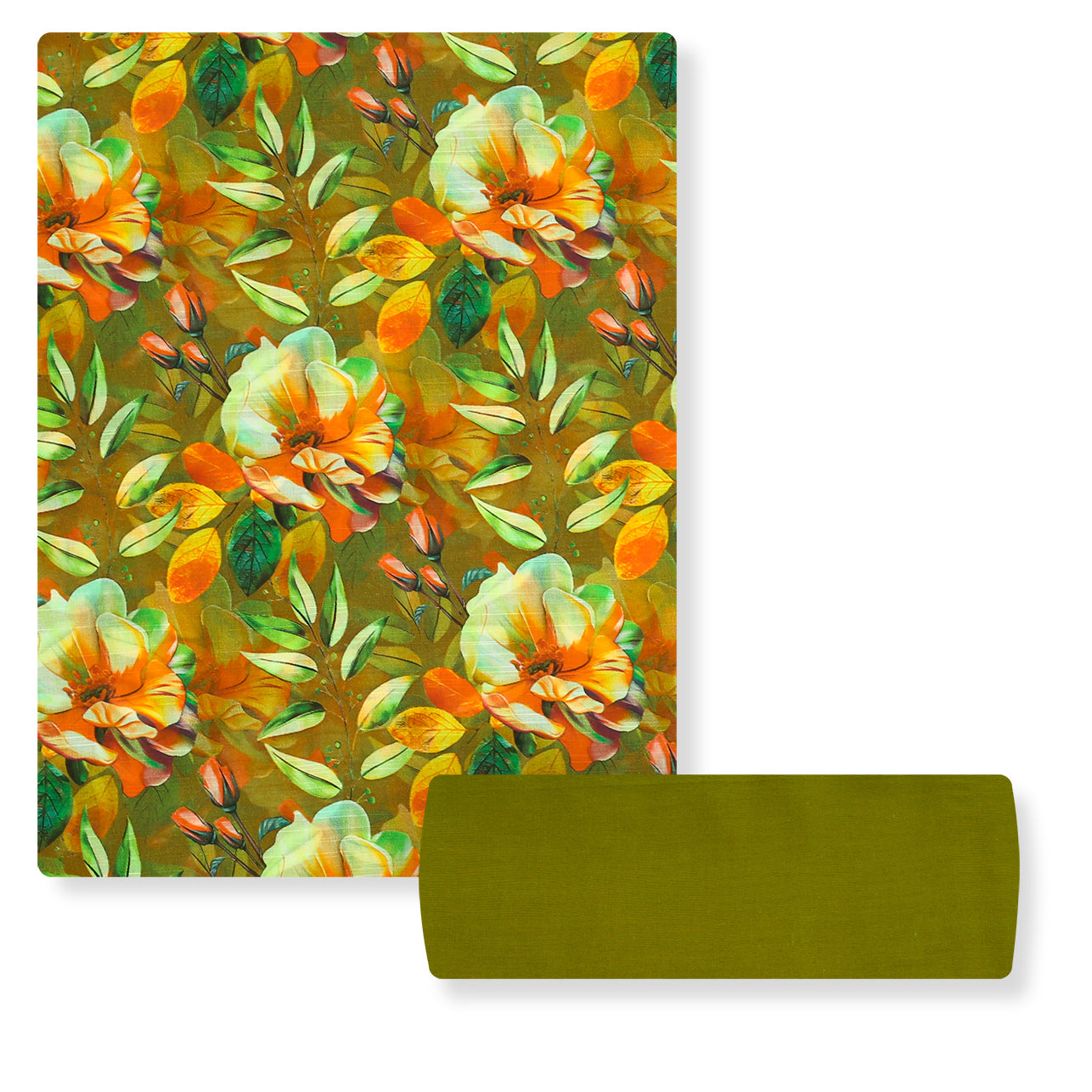 Floral Slub Lawn 2pc