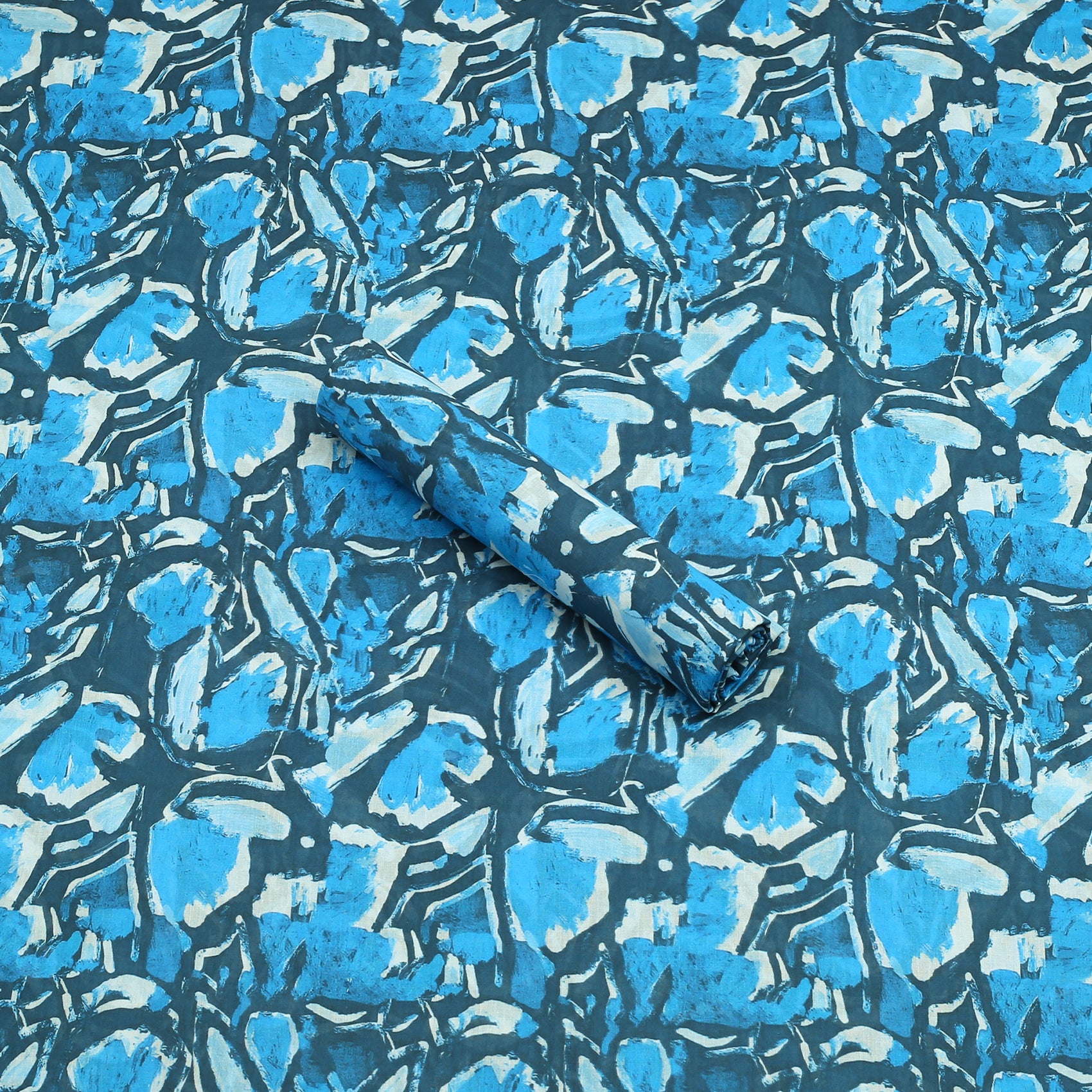 Blue Opulence Lawn 2pc