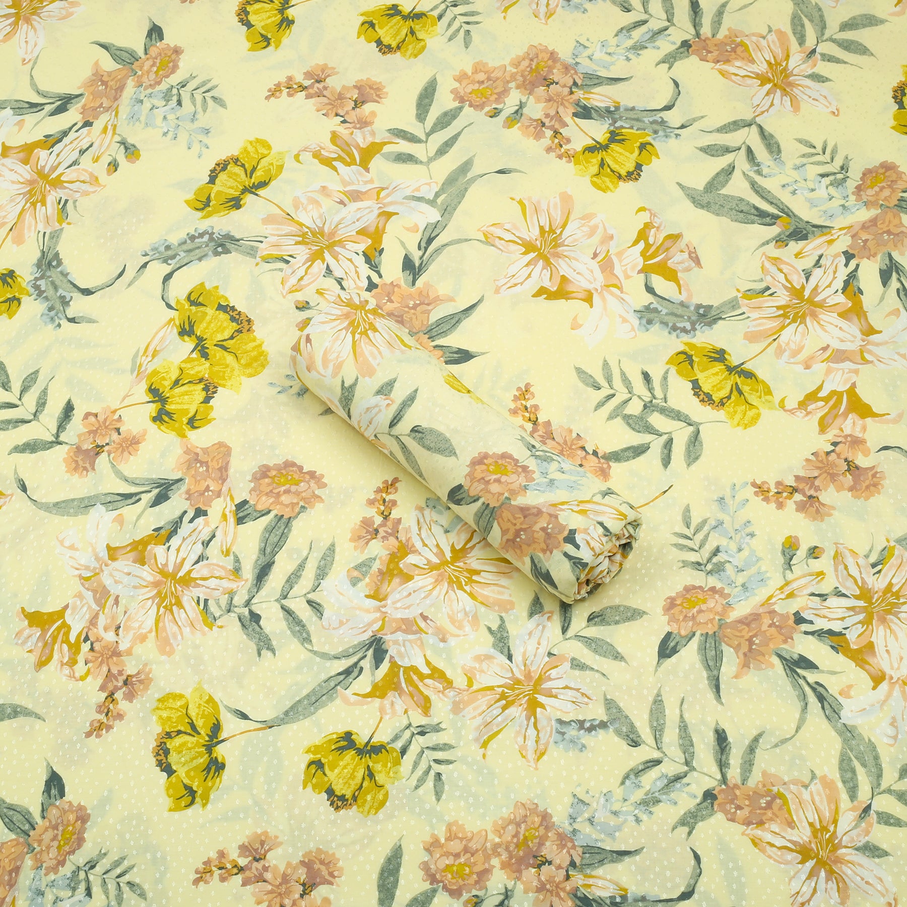 Lemon Bloom Linen 2pc
