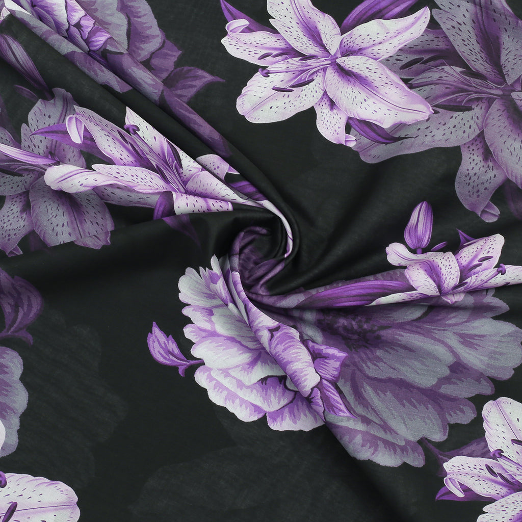 Violet Luxe Lawn 3-piece