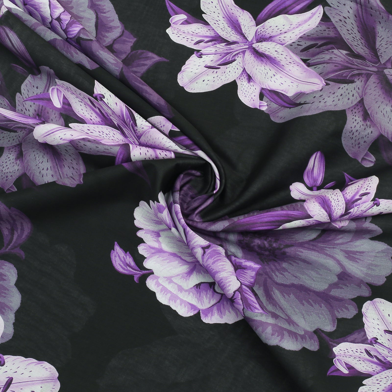 Violet Luxe Lawn 3-piece