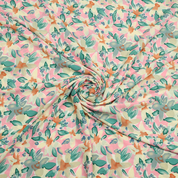 Dewdrop Florals Linen Shirt