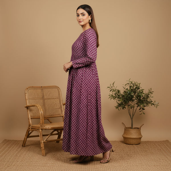 Ruby Grid Linen 2pc