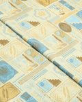 Ivory Patchwork Linen 2 Piece