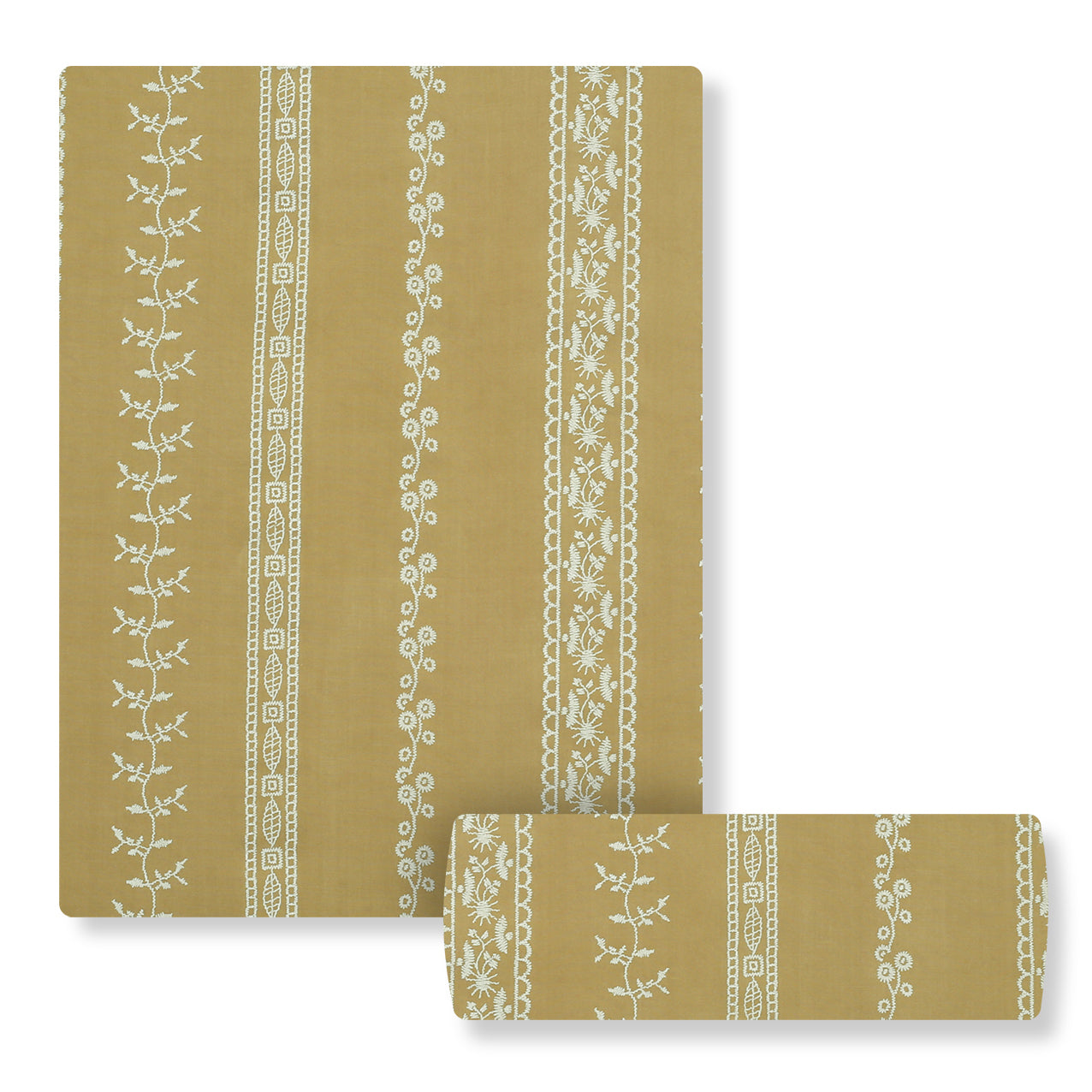 Mustard Lace Linen 2pc