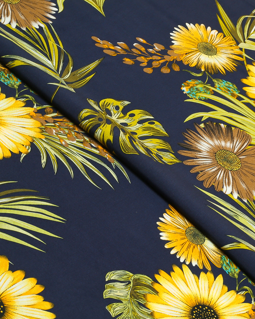 Sunlit Palm Linen 2 Piece