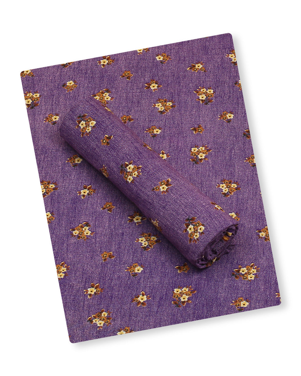 Grape Floral Linen 2 Piece