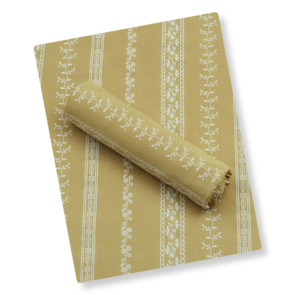 Mustard Lace Linen 2pc