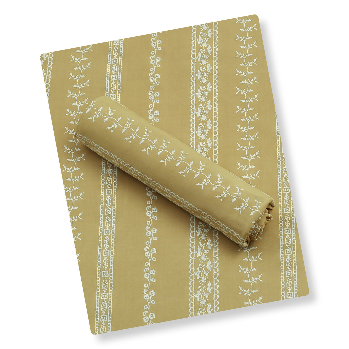 Mustard Lace Linen 2pc