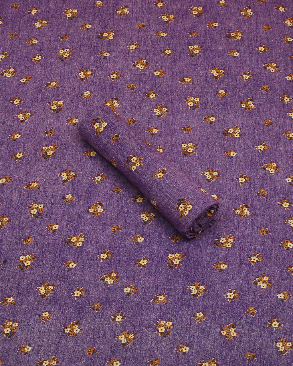Grape Floral Linen 2 Piece